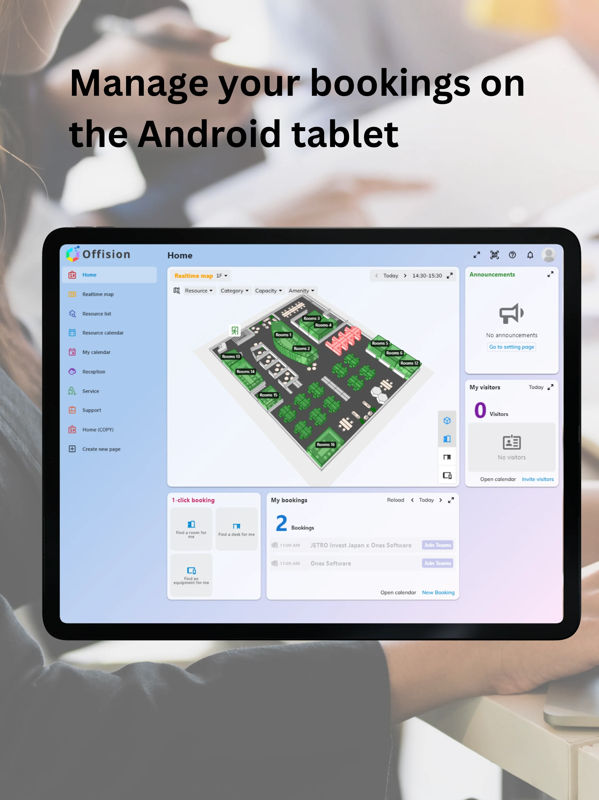 Offision screenshot